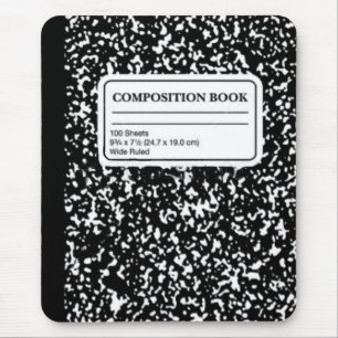 Composition Book/Student-Teacher Mouse Pad