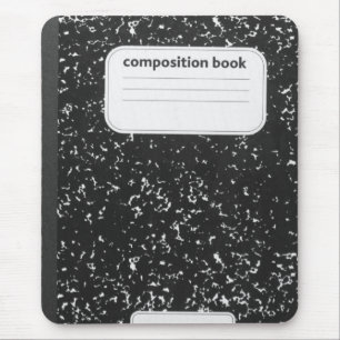 Composition Book Student Teacher Mouse Pad