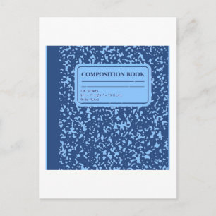 Composition Book/Student-Teacher Postcard