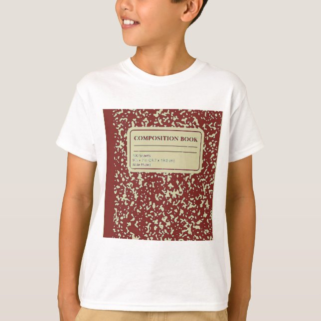 Composition Book/Student-Teacher T-Shirt (Front)