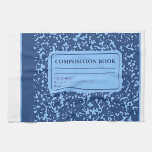 Composition Book Tea Towel