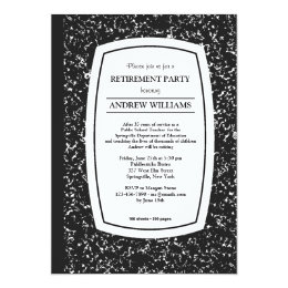 teacher retirement invitations