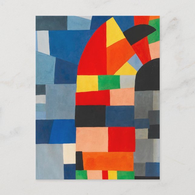 Composition by Otto Freundlich Postcard (Front)