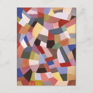 Composition by Otto Freundlich Postcard