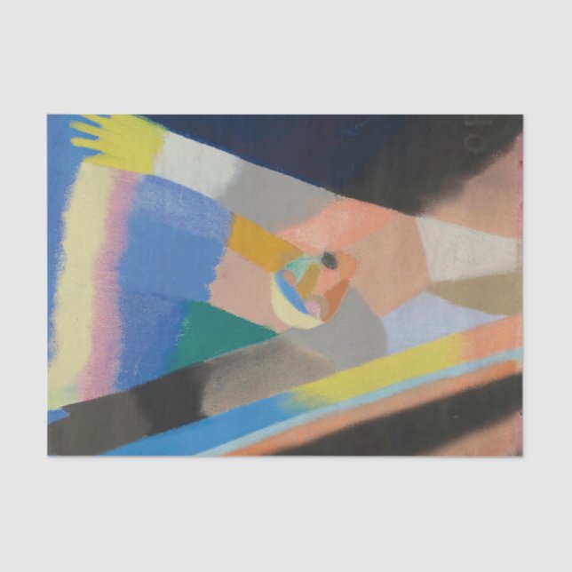 Composition by Otto Freundlich Tissue Paper (Front)