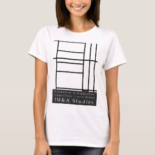 Composition I with Brown T-Shirt