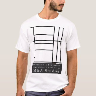 Composition I with Brown T-Shirt