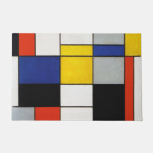 Composition, Mondrian Doormat