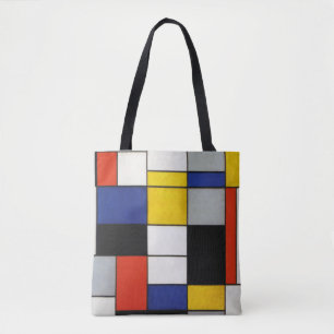Composition, Mondrian Tote Bag