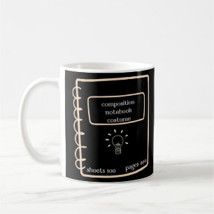 Composition Notebook Costume Coffee Mug