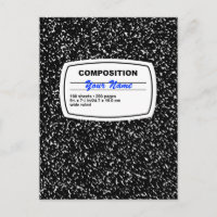 Composition Notebook Customisable