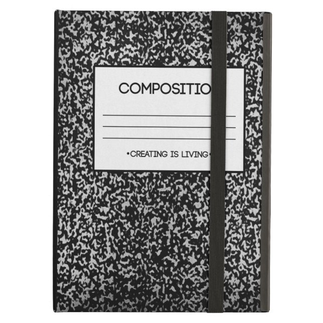 Composition Notebook Design iPad Air Case (Front Closed)