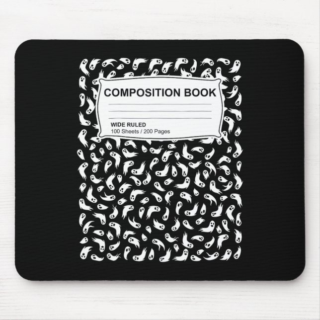 Composition Notebook Halloween Costume Men Women  Mouse Pad (Front)
