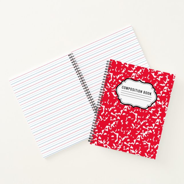 Composition Notebook Pattern Notebook  (Inside)