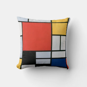 Composition Red, Yellow, Blue, Black   Mondriaan   Cushion
