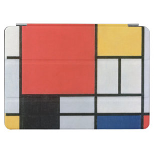 Composition Red, Yellow, Blue, Black, Mondrian iPad Air Cover