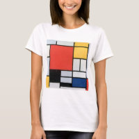 Composition Red, Yellow, Blue, Black, Mondrian