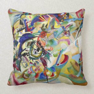 Composition VII, 1913 by Wassily Kandinsky Cushion