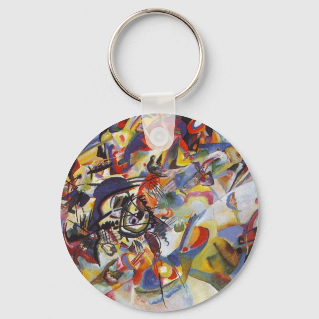 Composition VII Key Ring (Front)