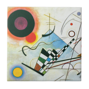 Composition VIII by Wassily Kandinsky Ceramic Tile