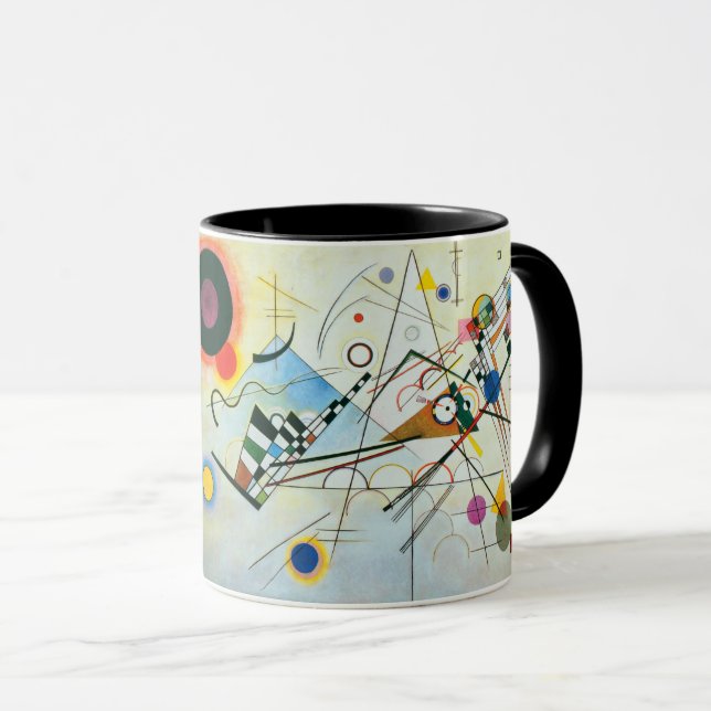 Composition VIII by Wassily Kandinsky Coffee Mug (Front Right)