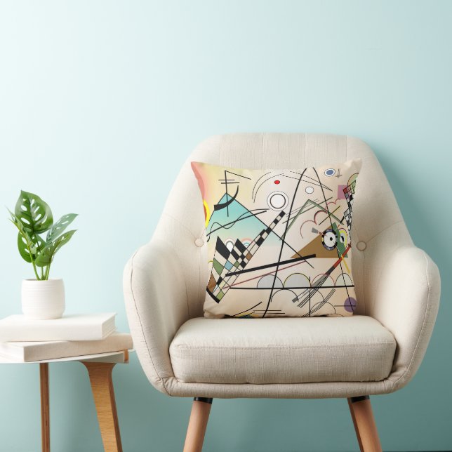 Composition VIII by Wassily Kandinsky Cushion (Chair)