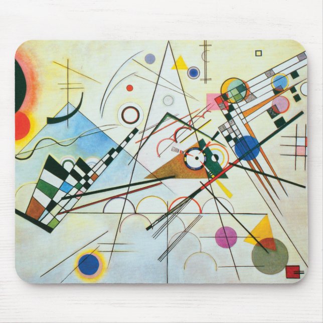 Composition VIII by Wassily Kandinsky Mouse Pad (Front)