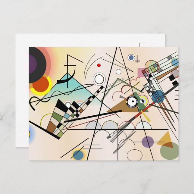 Composition VIII by Wassily Kandinsky Postcard (Front/Back)