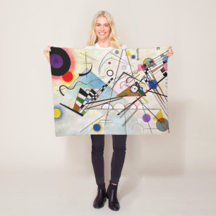 Composition VIII, Wassily Kandinsky Fleece Blanket