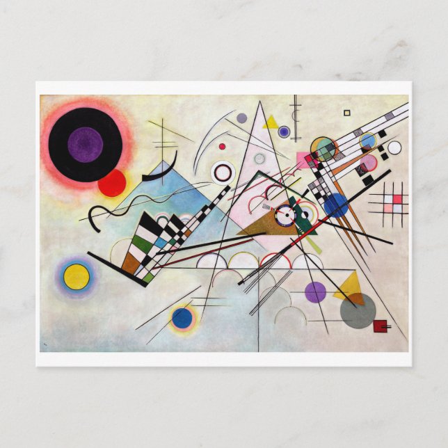 Composition VIII, Wassily Kandinsky Postcard (Front)