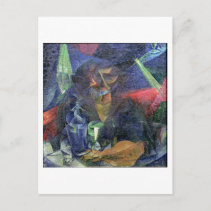 Composition with Figure of a Woman, 1912 (oil on c Postcard