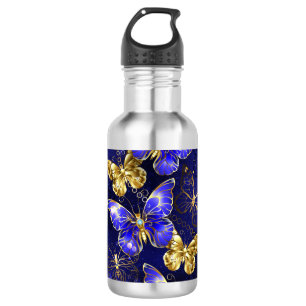 Composition with Sapphire Butterflies 532 Ml Water Bottle