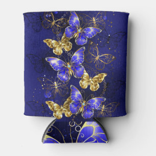 Composition with Sapphire Butterflies Can Cooler