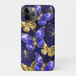 Composition with Sapphire Butterflies iPhone 11 Pro Case