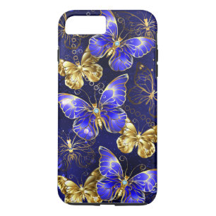 Composition with Sapphire Butterflies iPhone 8 Plus/7 Plus Case