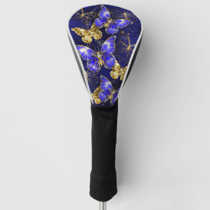 Composition with Sapphire Butterflies Golf Head Cover