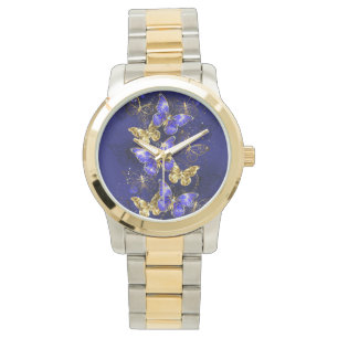 Composition with Sapphire Butterflies Watch