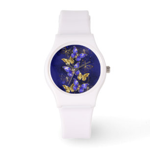 Composition with Sapphire Butterflies Watch