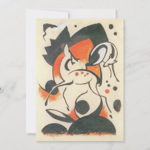 Composition with Two Deer by Franz Marc