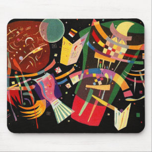 Composition X Biomorphic Abstraction - Kandinsky Mouse Pad