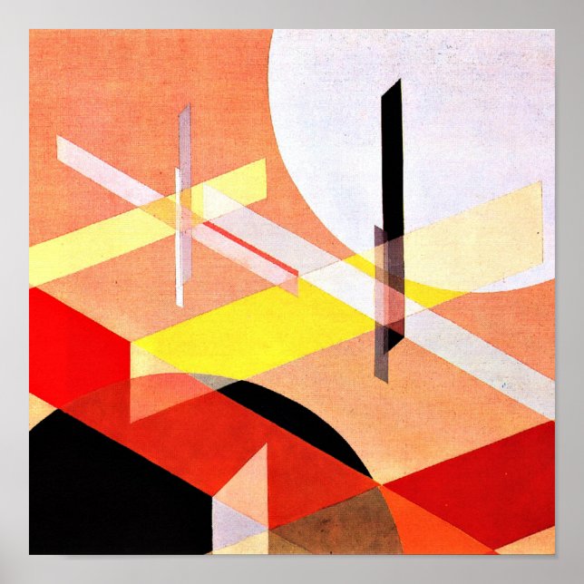 Composition Z, VIII by Laszlo Moholy-Nagy Poster (Front)