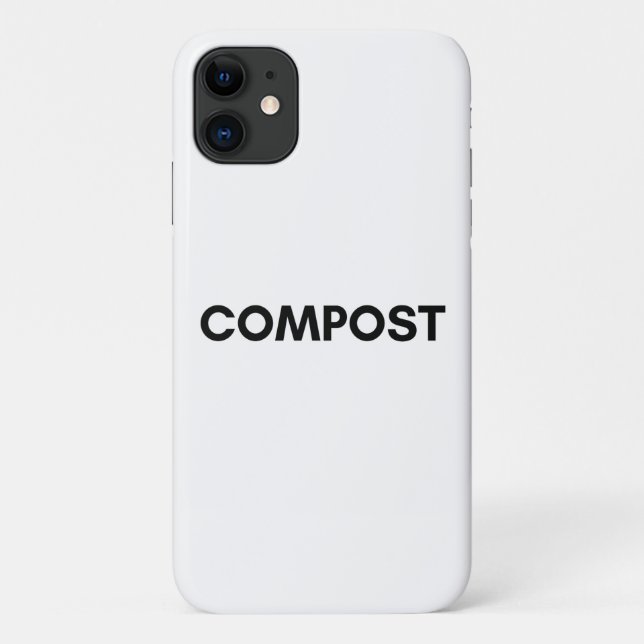 compost Case-Mate iPhone case (Back)