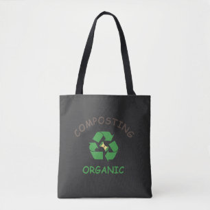compost composting composter organic farming tote bag