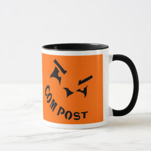 Compost Jack-o-Lantern Mug