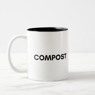 compost Two-Tone coffee mug