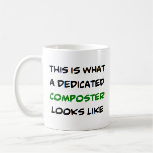 composter, dedicated coffee mug