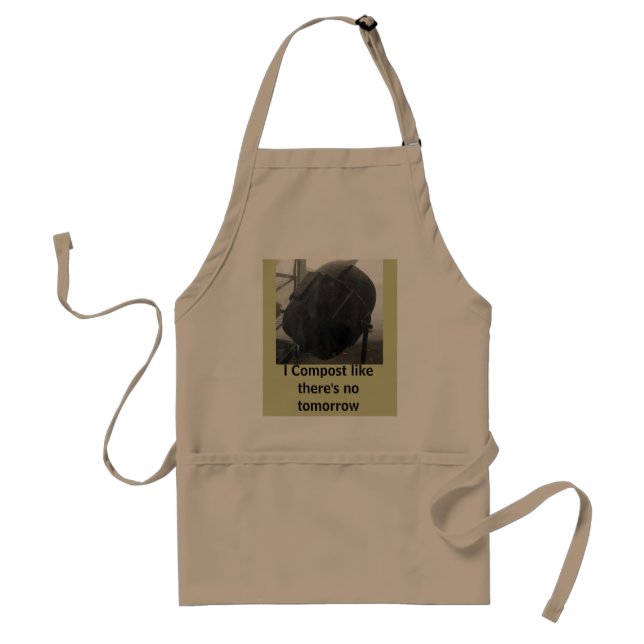 Composting for All of Our Tomorrows Garden Standard Apron (Front)