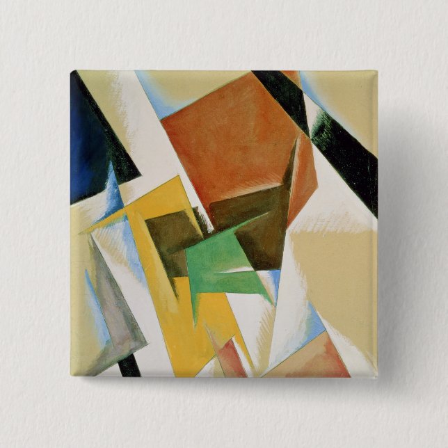 Compostion, 1921 15 cm square badge (Front)