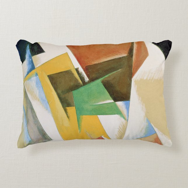 Compostion, 1921 decorative cushion (Front)