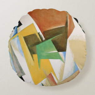 Compostion, 1921 round cushion
